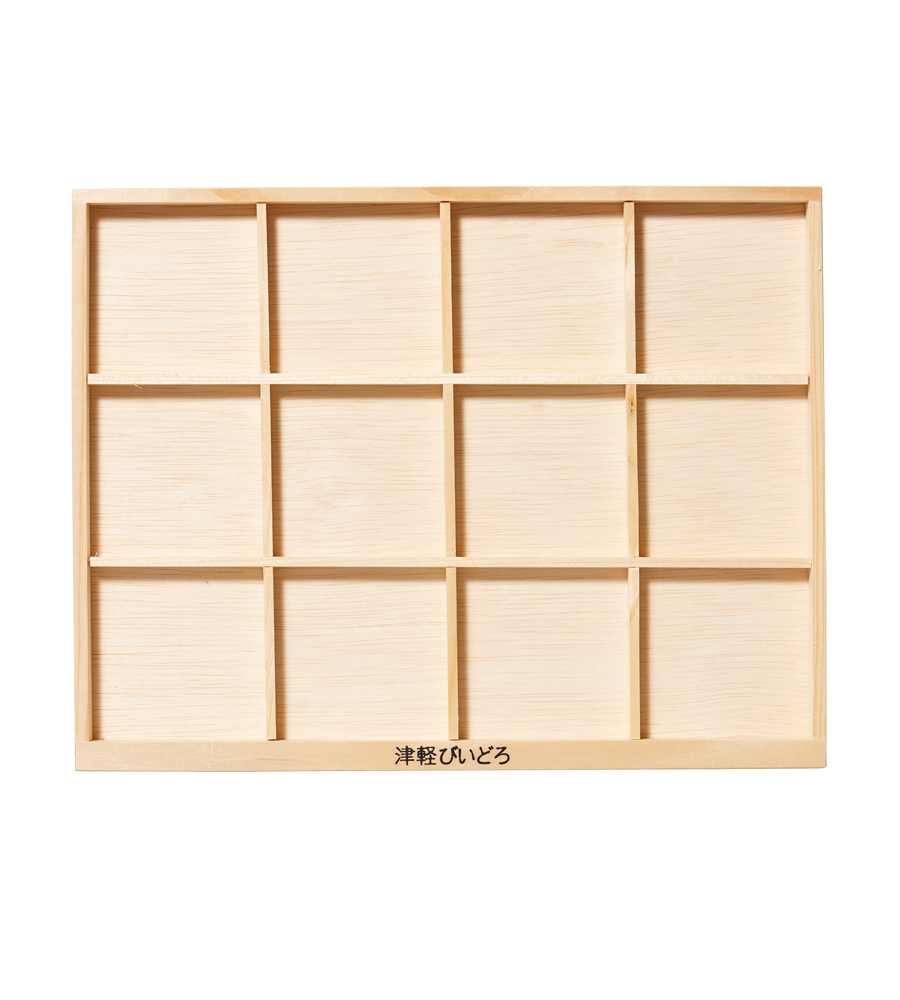 日本津輕 清酒杯展示木盤