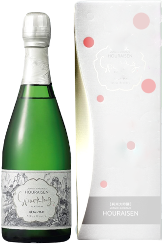Houraisen Sparkling Platinum JunmaiDaiginjo