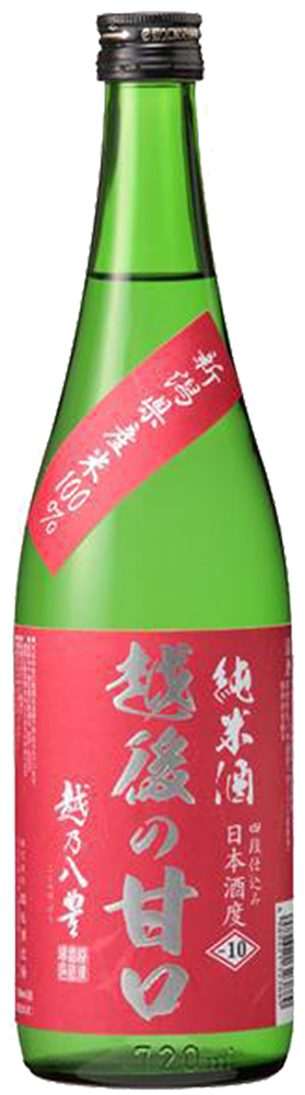越後酒造 越乃八豐 越後辛口 純米酒