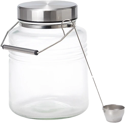 ADERIA 日本製金屬蓋梅酒罐 3L(附勺子)