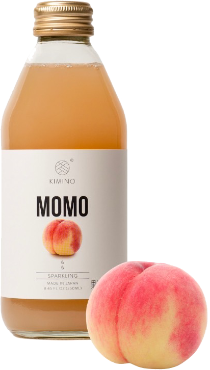 KIMINO Sparkling Momo Juice