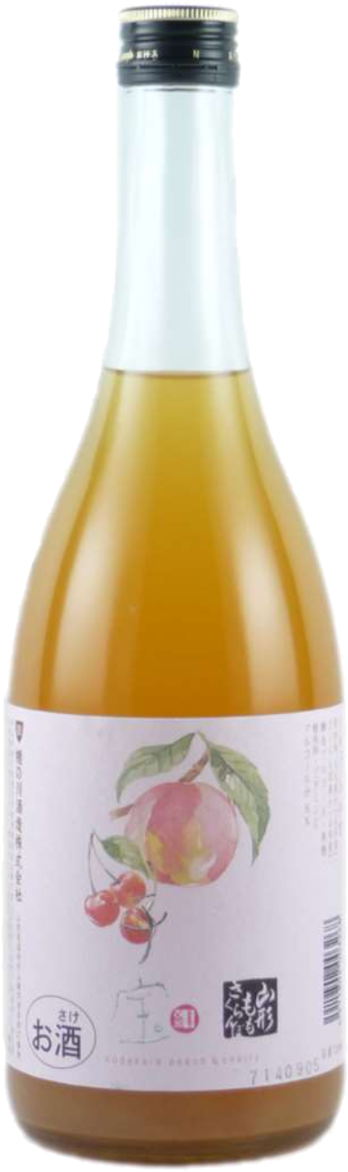 楯野川酒造 子宝 白桃/櫻桃酒