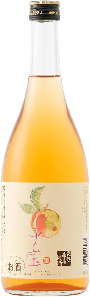 楯野川酒造 子宝 完熟南高梅酒