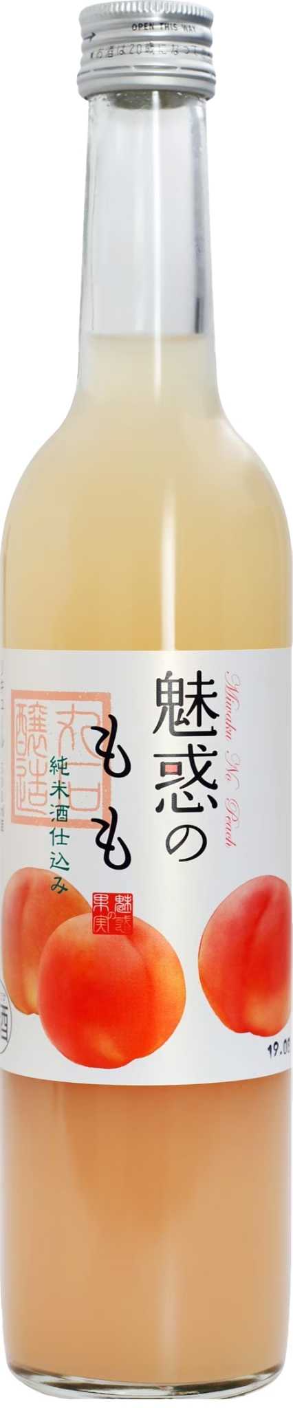 丸石釀造 魅惑 純米 桃子酒 500ml