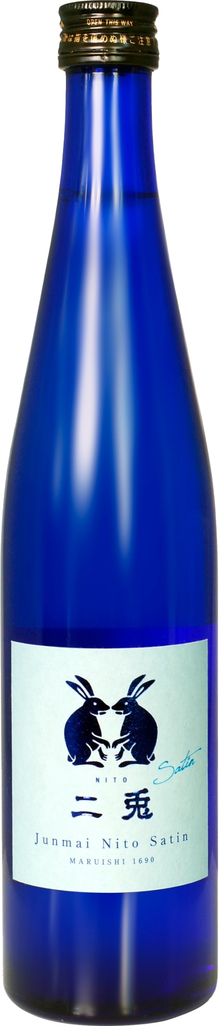 丸石釀造 二兔 純米 satin 500ml