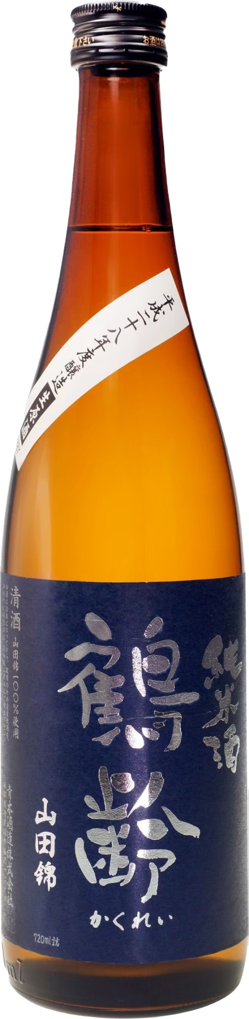 青木酒造 鶴齡 純米酒 山田錦 28BY生原酒