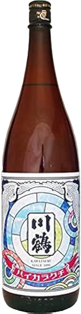 川鶴酒造 本釀造 ハイカラクチ 1800ml