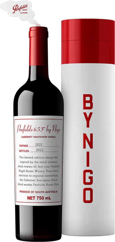 penfolds 65f cabernet sauvignon shiraz V2021